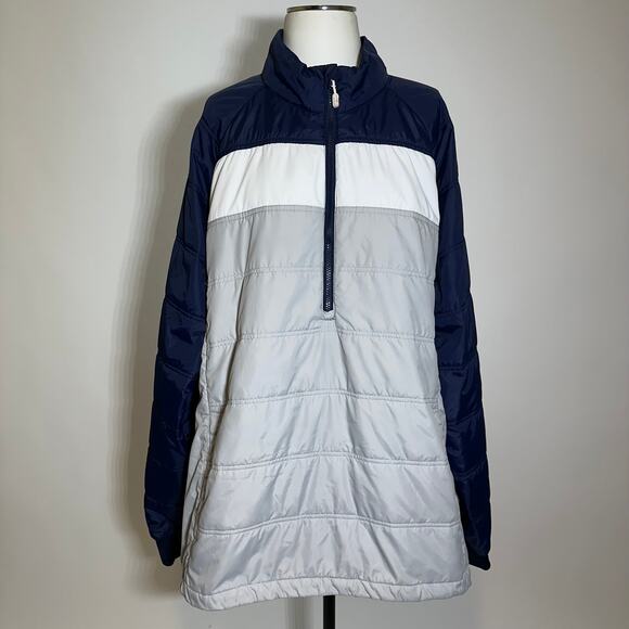 CBUK Cutter & Buck Thaw Half-Zip Insulated Pullover Jacket Packable Mens XXL - Picture 1 of 12